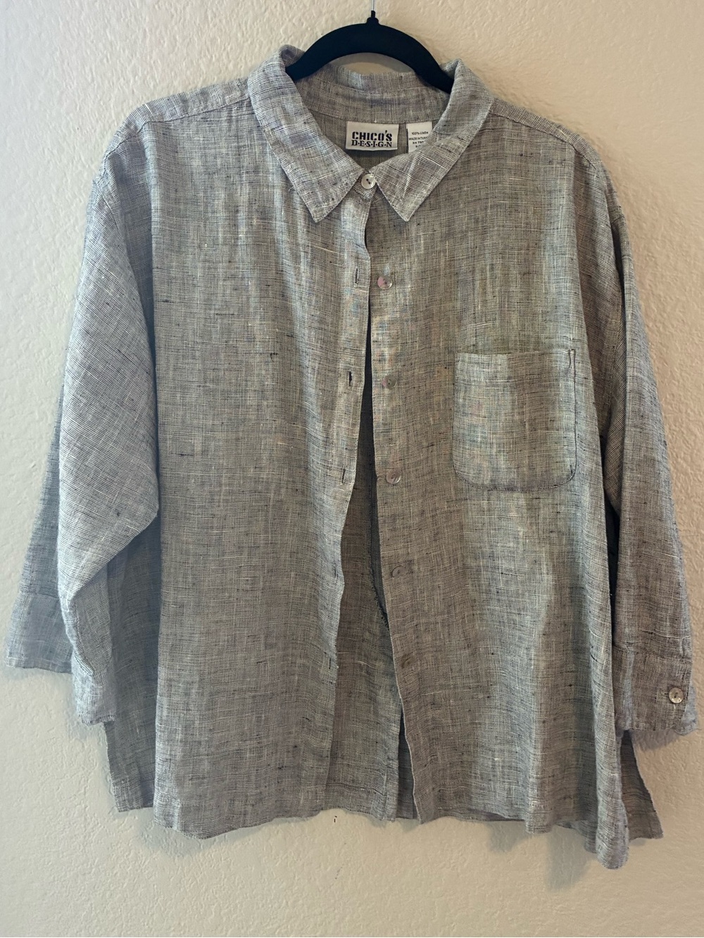 Vintage linen Chicos button up